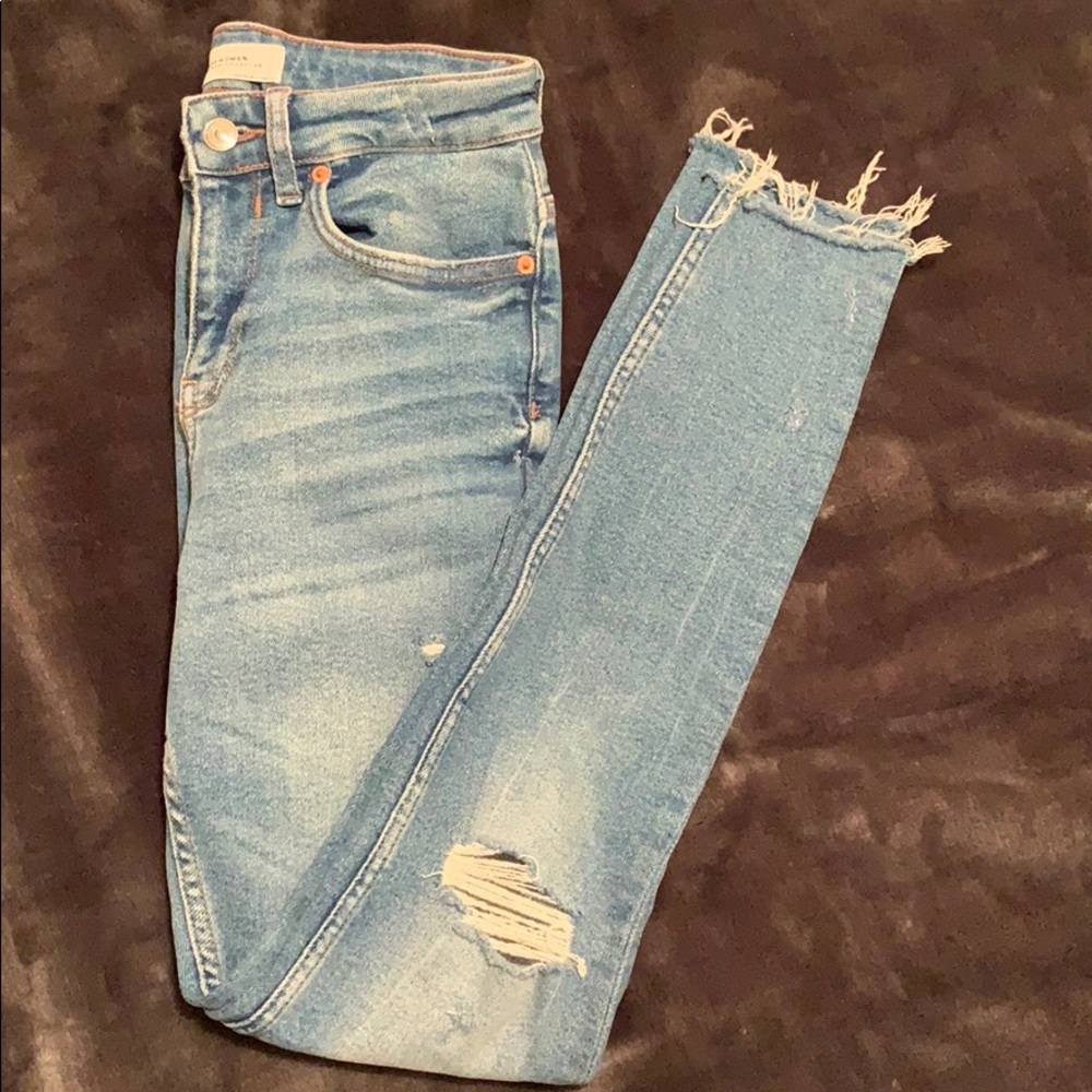 NWOT Zara High Waisted Jeans